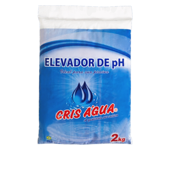 Barrilha Elevador De Ph Para Piscina Cris Água 2 Kg